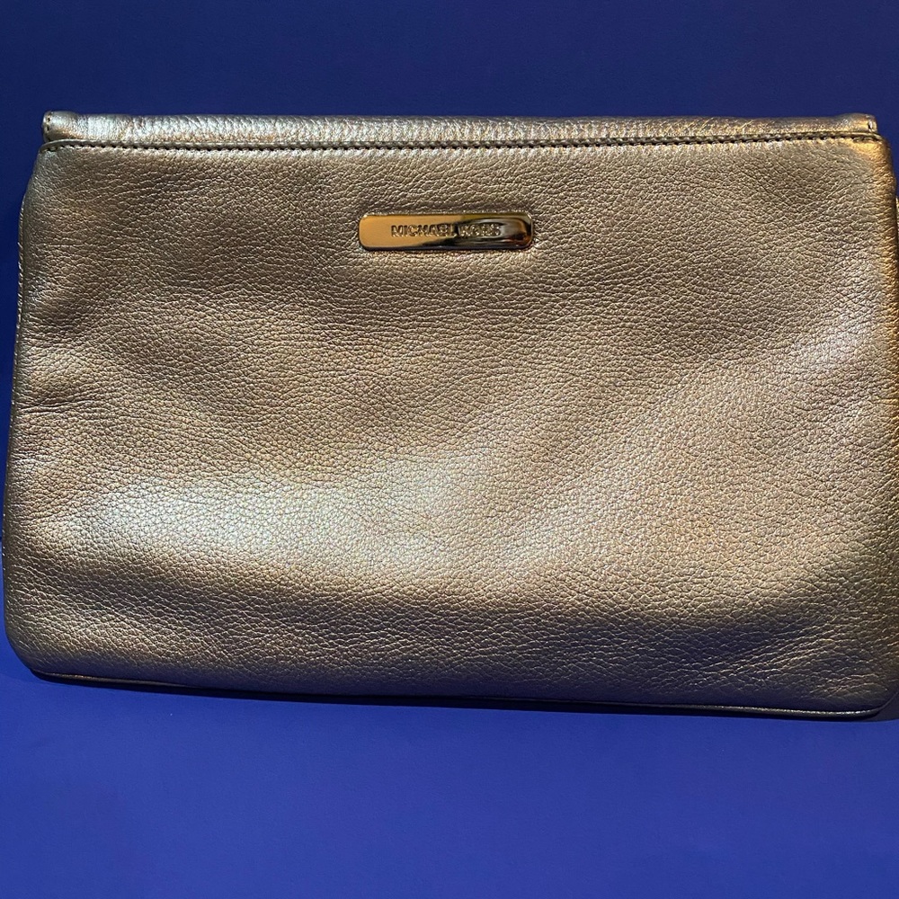 Michael by Michael Kors Silver Clutch